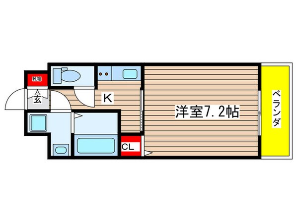 CK-RESIDENCE野並駅前の物件間取画像